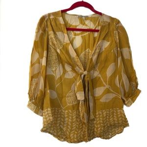 Collective Concepts Tie Front Tunic